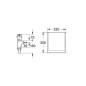 Grohe Robinets poussoirs - Robinet de chasse à encastrer, chrome 42901000