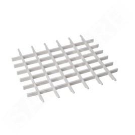 Aqualine Accessoires - Grille universelle pour vidoirs suspendus, plastique, blanc PI5020