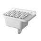 Aqualine Accessoires - Grille universelle pour vidoirs suspendus, plastique, blanc PI5020
