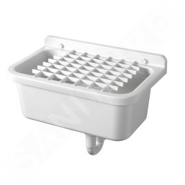 Aqualine Accessoires - Grille universelle pour vidoirs suspendus, plastique, blanc PI5020