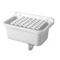 Aqualine Accessoires - Grille universelle pour vidoirs suspendus, plastique, blanc PI5020