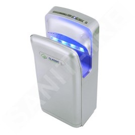 Jet Dryer Sèche-mains - Sèche-mains à lame d’air Classic avec filtre HEPA, argenté 8596220000842