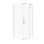 Cersanit Jota - Cabine de douche 80x80 cm, droite, chrome/verre clair S160-006