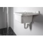 Aqualine Vidoirs - Vidoir suspendu 500x340 mm, plastique/blanc PI5050