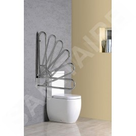 Sapho Équipement de salle de bain - Poignée pour baignoire, longeur 813 mm, inox XH518