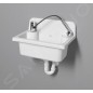 Aqualine Éviers - Vidoir, 550x370 mm, blanc PI5052 Aqualine Éviers - Vidoir, 550x370 mm, blanc PI5052