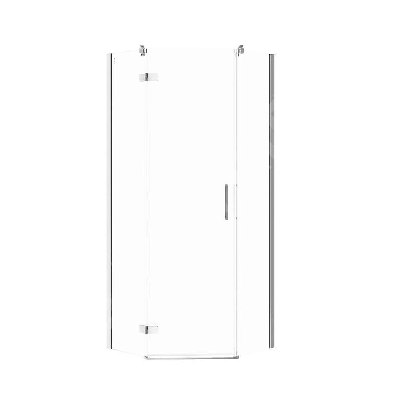 Cersanit Jota - Cabine de douche 80x80 cm, gauche, chrome/verre clair S160-010