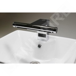 Jet Dryer Robinet infrarouge - Mélangeur électronique de lavabo avec égouttoir, chromé 8596220010643