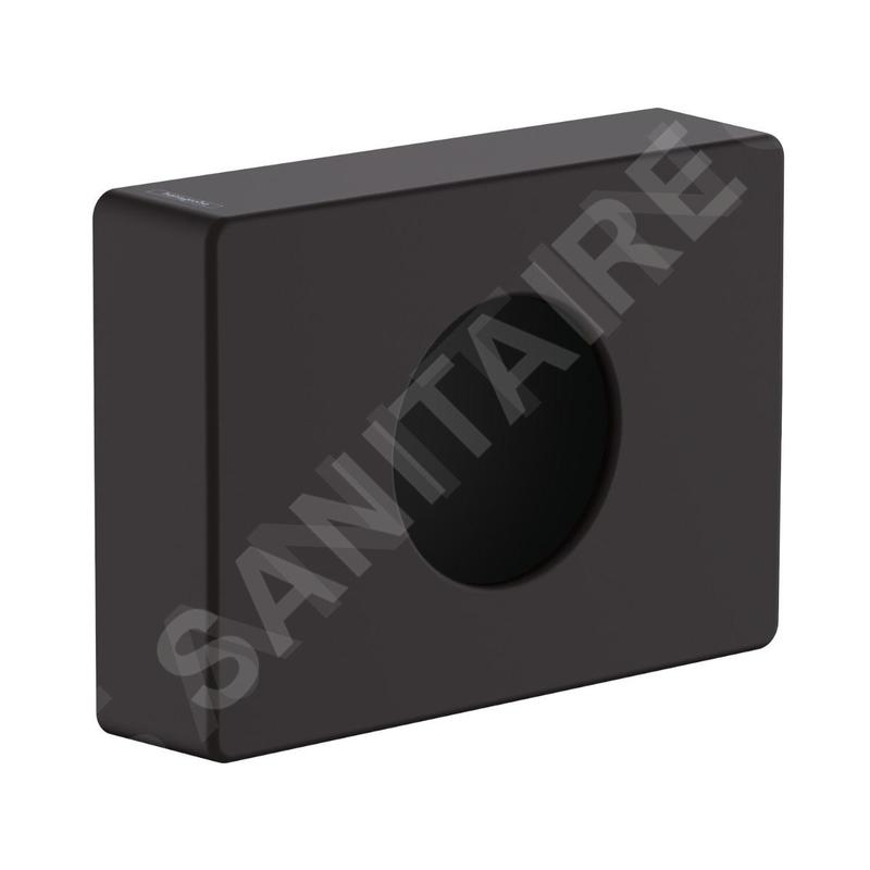 Hansgrohe AddStoris - Distributeur de sachets hygiéniques, noir mat 41773670