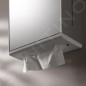 Keuco Collection Moll - Distributeur de serviettes en papier, argenté/blanc 12785010200