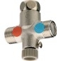 Sapho Accessoires - Régulateur de température soupapes de support 1/2", chrome AT95051
