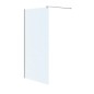 Cersanit Mille - Paroi de douche Walk-In, 100x200 cm, chrome/verre clair S161-001