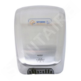 Jet Dryer Sèche-mains - Sèche-mains à air chaud Storm, inox mat 8596220006394