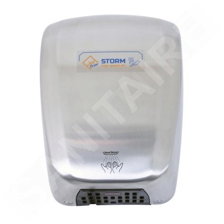 Jet Dryer Sèche-mains - Sèche-mains à air chaud Storm, inox mat 8596220006394