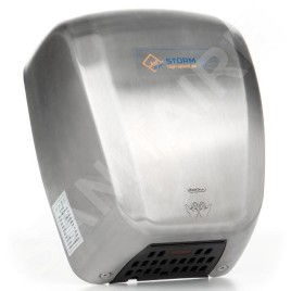 Jet Dryer Sèche-mains - Sèche-mains à air chaud Storm, inox mat 8596220006394