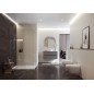 Cersanit Mille - Paroi de douche Walk-In, 100x200 cm, chrome/verre clair S161-001
