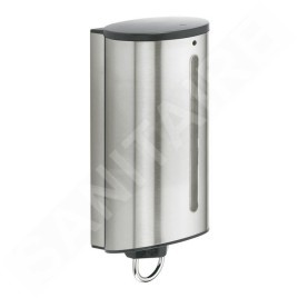 Keuco Plan - Distributeur de savon, chrome / noir 14954010100