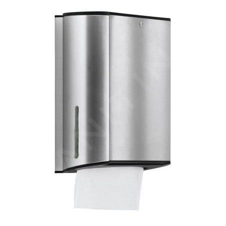 Keuco Plan - Distributeur d'essuie-mains, chrome / noir 14985010000