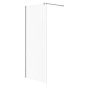 Cersanit Mille - Paroi de douche Walk-In, 80x200 cm, chrome/verre clair S161-005