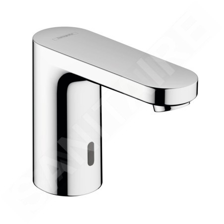 Hansgrohe Vernis Blend eFaucet - Mitigeur de lavabo électronique, alimentation depuis pile, chrome 71502000