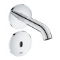 Grohe Essence E - Mitigeur électronique infrarouge de lavabo, montage mural, sans mélangeur, chrome 36447000 Grohe Essence E - Mitigeur électronique infrarouge de lavabo, montage mural, sans mélangeur, chrome 36447000