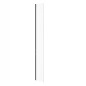 Cersanit Mille - Paroi latérale fixe pour Walk-In, 30x200 cm, noir/verre clair S161-015 Cersanit Mille - Paroi latérale fixe pour Walk-In, 30x200 cm, noir/verre clair S161-015