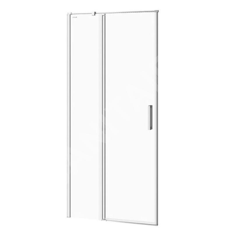 Cersanit Moduo - Porte de douche 90x198 cm, gauche, chrome/verre clair S162-005