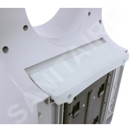 Jet Dryer Sèche-mains - Sèche-mains à air pulsé ORBIT, plastique ABS, argenté 8596220006400
