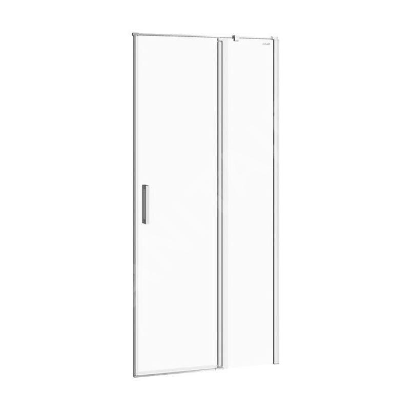Cersanit Moduo - Porte de douche 90x198 cm, droite, chrome/verre clair S162-006