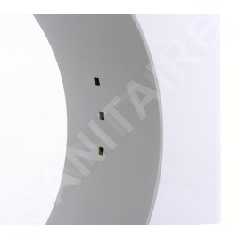 Jet Dryer Sèche-mains - Sèche-mains à air pulsé Orbit, plastique ABS, blanc 8596220006363