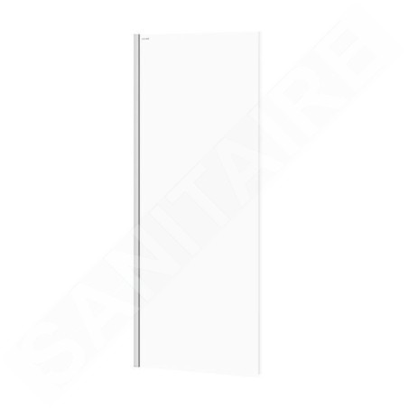 Cersanit Moduo - Paroi de douche 77 cm, chrome/verre clair S162-007
