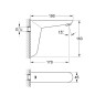Grohe Euroeco Cosmopolitan E - Mitigeur électronique de lavabo, chrome 36274000 Grohe Euroeco Cosmopolitan E - Mitigeur électronique de lavabo, chrome 36274000