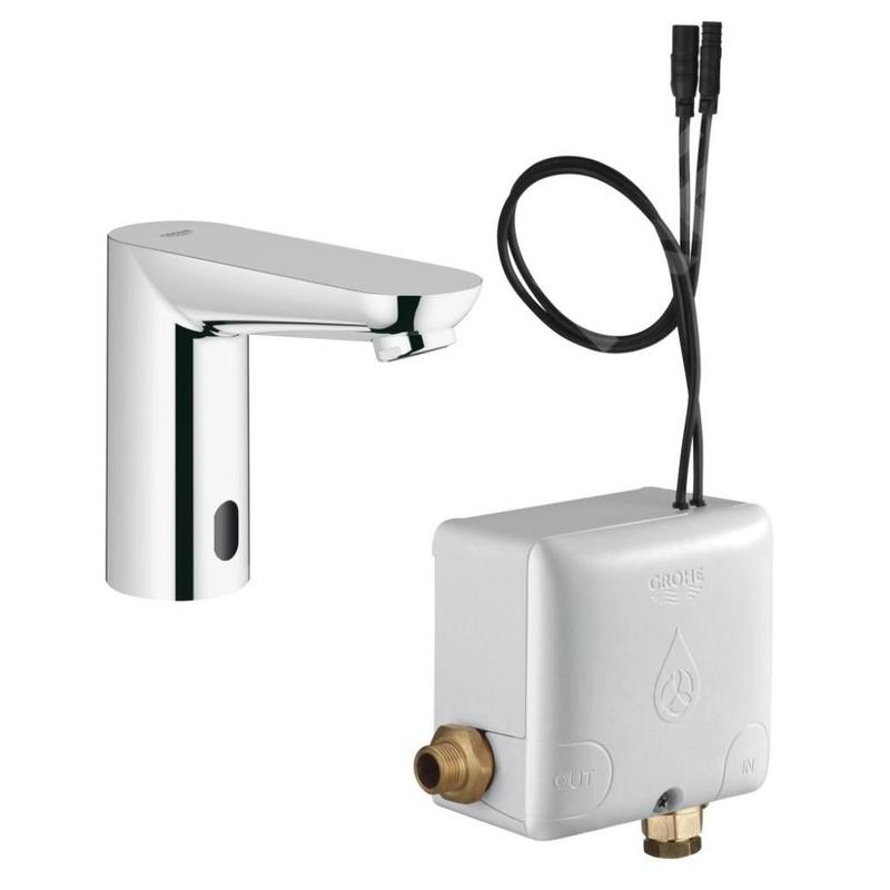 Grohe Euroeco Cosmopolitan E - Mitigeur de lavabo électronique, Powerbox, chrome 36384000 Grohe Euroeco Cosmopolitan E - Mitigeur de lavabo électronique, Powerbox, chrome 36384000