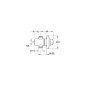 Sapho Silfra Quik - Robinet encastré de douche, auto-obturateur, chrome QK15051