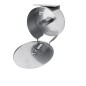 Nimco Autres - Porte-rouleaux de rechange avec étagère, inox brossé HPM 27055-T-10