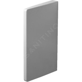 Duravit Architec - Paroi de séparation, 705 mm x 400 mm, avec WonderGliss, blanc 85000000001