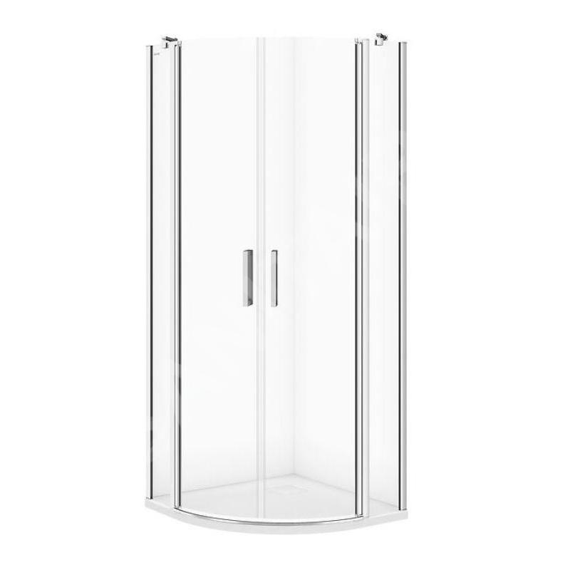 Cersanit Moduo - Cabine de douche 80x80 cm, chrome/verre clair S162-009