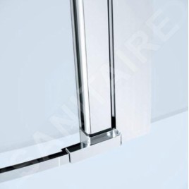Cersanit Moduo - Cabine de douche 80x80 cm, chrome/verre clair S162-009