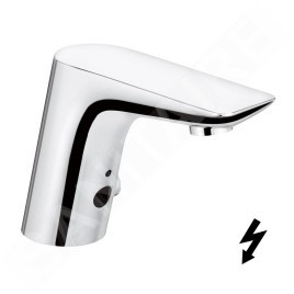 Kludi Balance - Mitigeur de lavabo électronique, pour les chauffe-eau sans pression, chrome 5220205