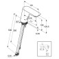 Kludi Balance - Mitigeur de lavabo électronique, pour les chauffe-eau sans pression, chrome 5220205