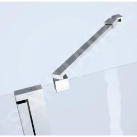 Cersanit Moduo - Cabine de douche 80x80 cm, chrome/verre clair S162-009