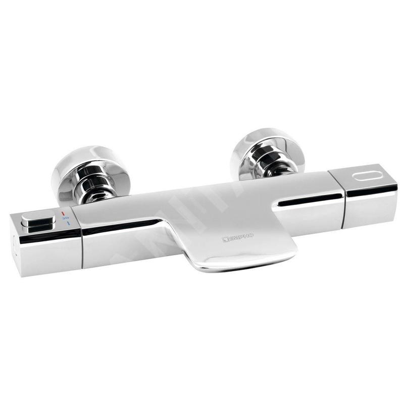 Sapho Mixona - Mitigeur thermostatique de baignoire, chrome MG410
