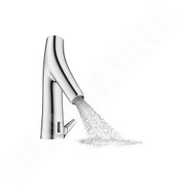 Axor Starck Organic - Mitigeur de lavabo électronique avec contrôle de la température, à piles, chrome 12171000