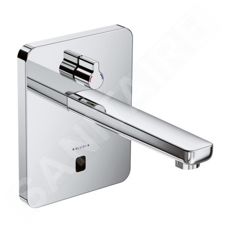 Kludi Zenta - Mitigeur de lavabo électronique encastré, chrome 3850005
