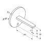 Kludi Zenta - Mitigeur de lavabo électronique encastré, chrome 3850305