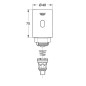 Grohe Tectron - Unité de conversion, chrome 37427000 Grohe Tectron - Unité de conversion, chrome 37427000