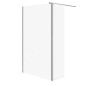 Cersanit Mille - Paroi de douche Walk-In, 120x200 cm, chrome/verre clair S601-181