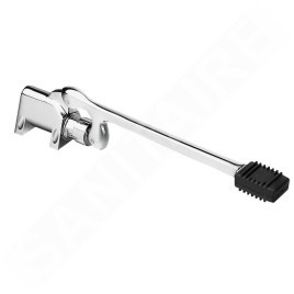 Sapho Silfra Quik - Clapet de fermeture automatique avec pédale, chrome QK40051