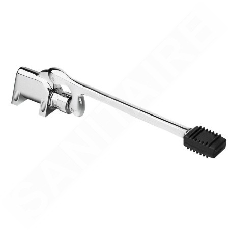Sapho Silfra Quik - Clapet de fermeture automatique avec pédale, chrome QK40051