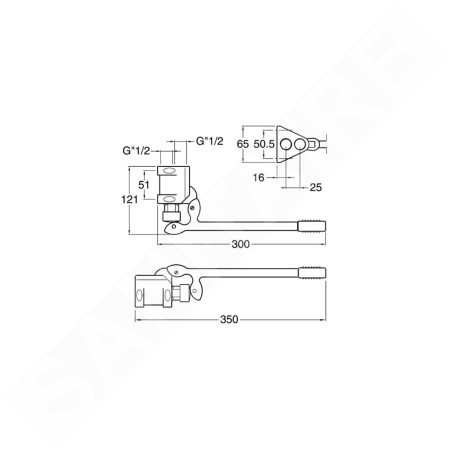 Sapho Silfra Quik - Clapet de fermeture automatique avec pédale, chrome QK40051